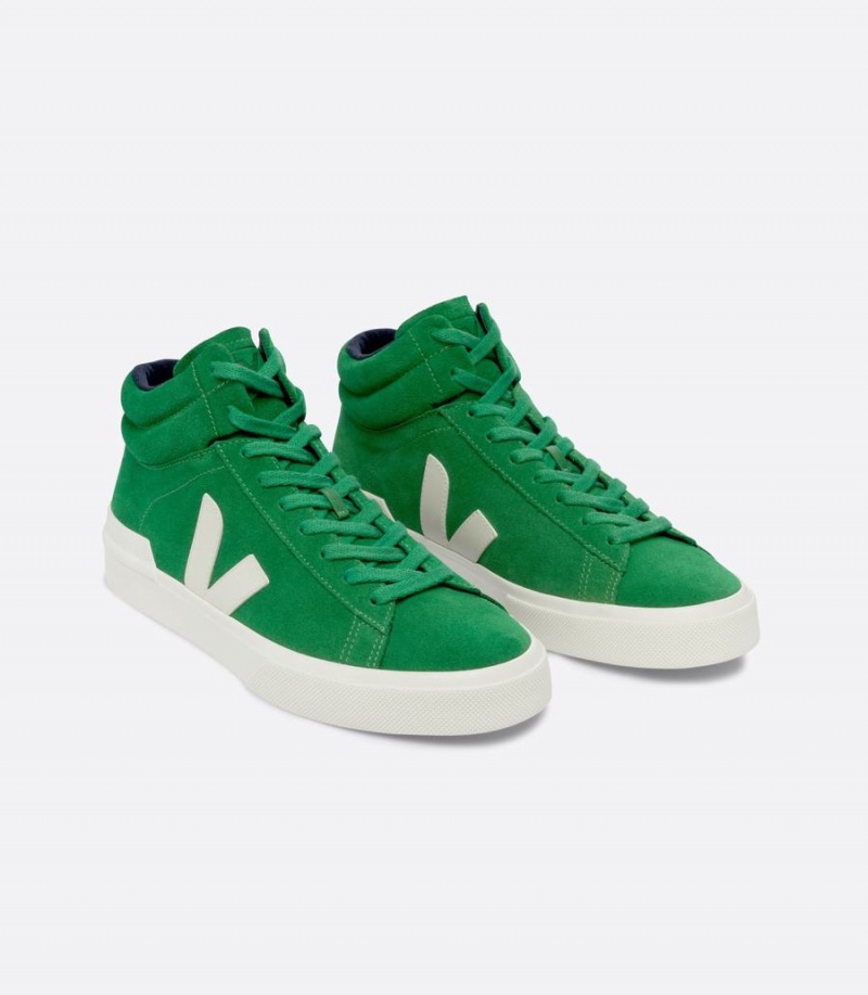 Veja Minotaur Suede Muške Visoke Tenisice Zelene | GQL4826IM