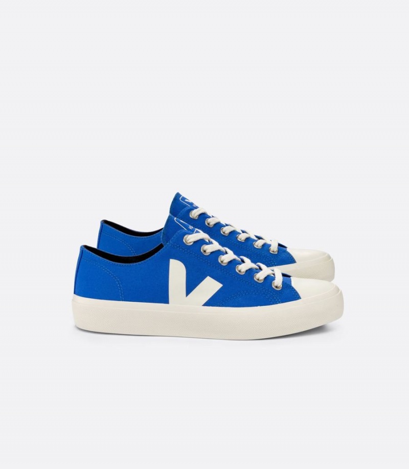 Veja Wata II Low Canvas Muške Niske Tenisice Plave | PSY5523PU